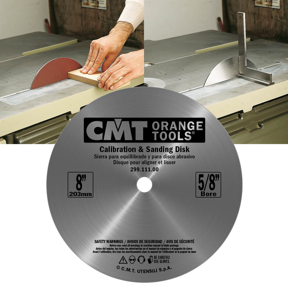 Calibration &amp; sanding disks